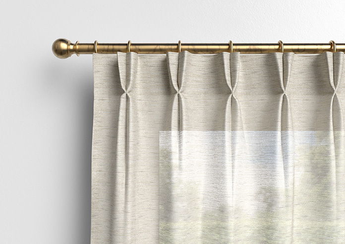 Sahara Voile, Metallic Sand - Made to Measure Curtains - Image 11